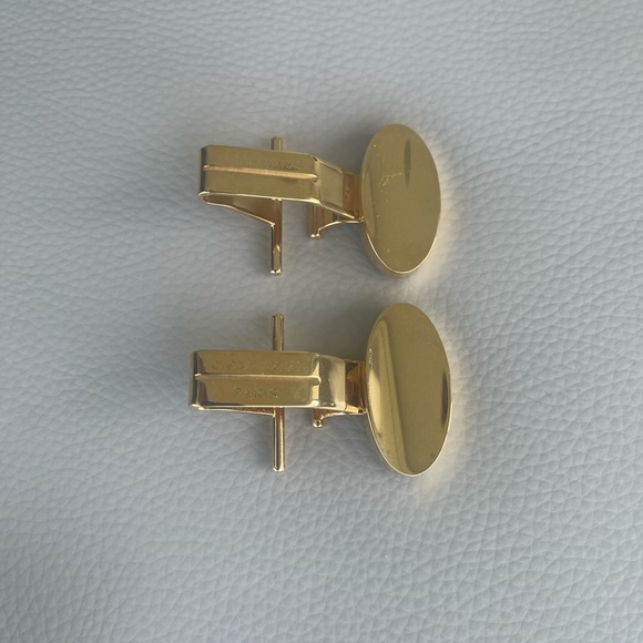 S.T Dupont Paris Elegant Brown and Gold Ashtray - Picture 5 of 13